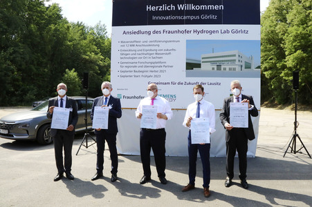 Unternehmensbesuch von Peter Altmaier bei Siemens Energy in Görlitz