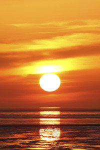 Sonnenuntergang in Norden