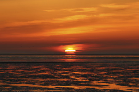 Sonnenuntergang in Norden