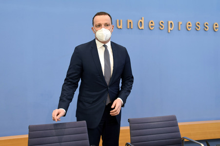 Pressekonferenz zur Corona-Lage, Betriebsärzte und Impfkampagne in Berlin