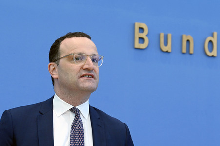 Pressekonferenz zur Corona-Lage, Betriebsärzte und Impfkampagne in Berlin