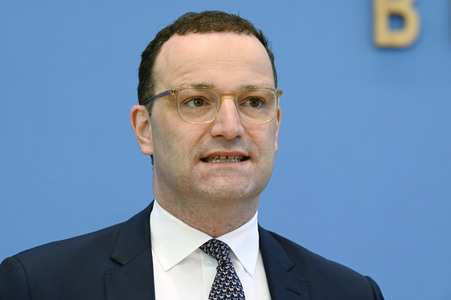Pressekonferenz zur Corona-Lage, Betriebsärzte und Impfkampagne in Berlin