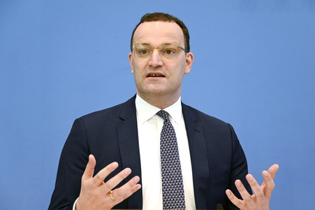 Pressekonferenz zur Corona-Lage, Betriebsärzte und Impfkampagne in Berlin