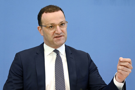 Pressekonferenz zur Corona-Lage, Betriebsärzte und Impfkampagne in Berlin