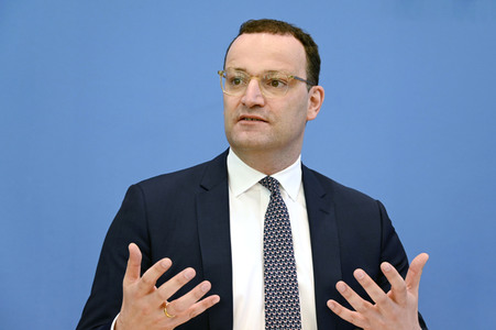 Pressekonferenz zur Corona-Lage, Betriebsärzte und Impfkampagne in Berlin