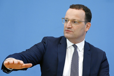 Pressekonferenz zur Corona-Lage, Betriebsärzte und Impfkampagne in Berlin