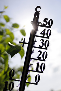 Symbolfoto Sommerliche Temperaturen