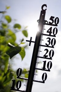 Symbolfoto Sommerliche Temperaturen