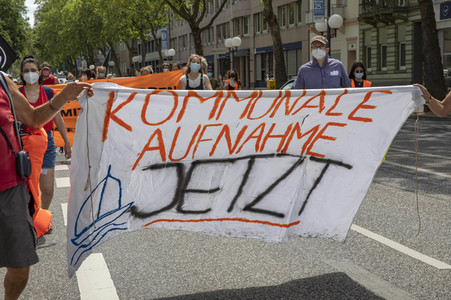 Demo für Menschenrechte in Bonn