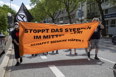 Demo für Menschenrechte in Bonn