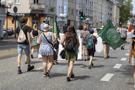 Demo für Menschenrechte in Bonn