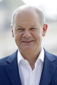 Fototermin mit dem SPD-Kanzlerkandidaten Olaf Scholz in Berlin