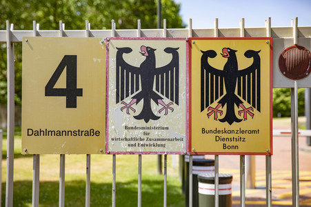 Regierungssitz und Bundesviertel in Bonn