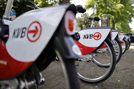 Symbolfoto KVB Fahrräder