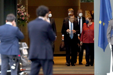 Verabschiedung von Mario Draghi in Berlin