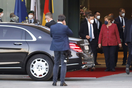 Verabschiedung von Mario Draghi in Berlin