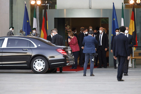 Verabschiedung von Mario Draghi in Berlin