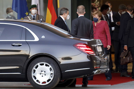 Verabschiedung von Mario Draghi in Berlin
