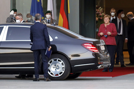 Verabschiedung von Mario Draghi in Berlin