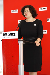 Pressestatement der Partei Die Linke in Berlin