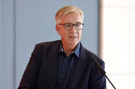 Pressestatement der Partei Die Linke in Berlin