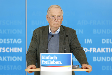 Pressestatement der AfD in Berlin
