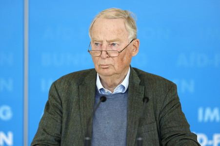 Pressestatement der AfD in Berlin