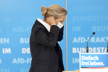 Pressestatement der AfD in Berlin
