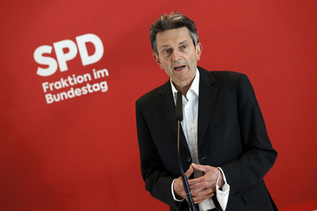 Pressestatement der SPD in Berlin