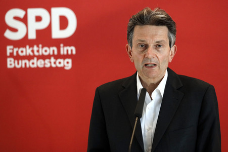 Pressestatement der SPD in Berlin