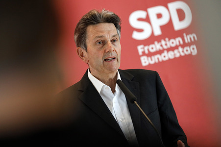 Pressestatement der SPD in Berlin