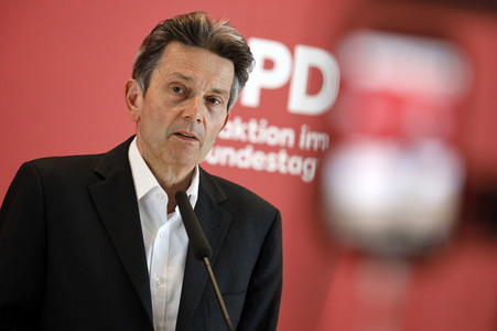 Pressestatement der SPD in Berlin