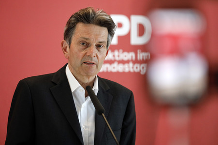 Pressestatement der SPD in Berlin