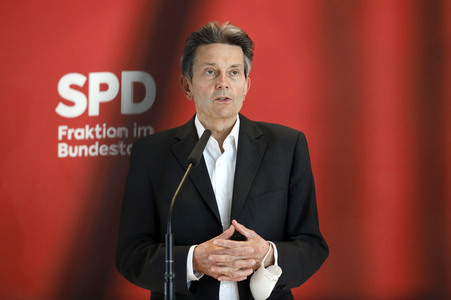 Pressestatement der SPD in Berlin