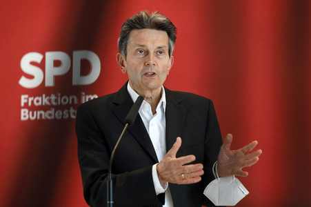 Pressestatement der SPD in Berlin