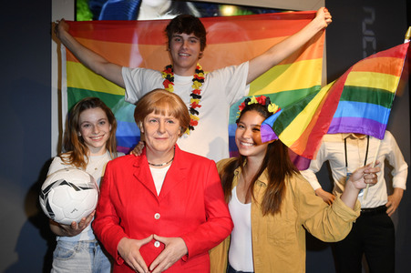 Eröffnung desMadame Tussauds Bereichs 'Berlin 100! Von den goldenen Zwanzigern zur Stadt der Freiheit' in Berlin
