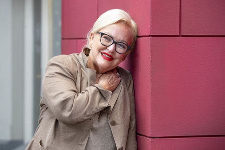 Fototermin mit Angelika Milster in Köln