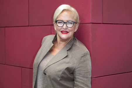 Fototermin mit Angelika Milster in Köln