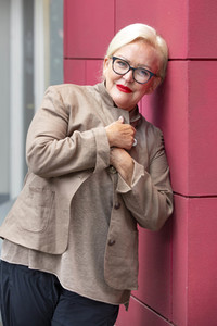 Fototermin mit Angelika Milster in Köln