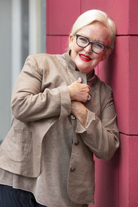 Fototermin mit Angelika Milster in Köln