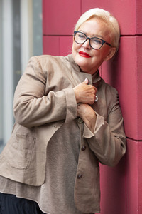 Fototermin mit Angelika Milster in Köln