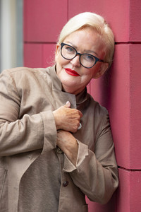 Fototermin mit Angelika Milster in Köln