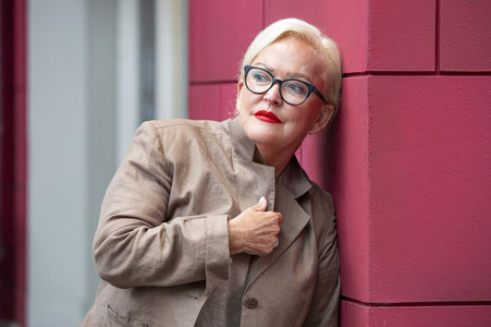 Fototermin mit Angelika Milster in Köln