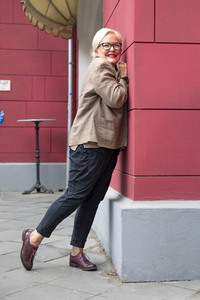 Fototermin mit Angelika Milster in Köln