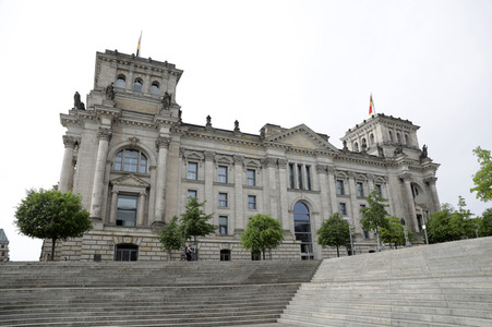 Der Reichstag in Berlin