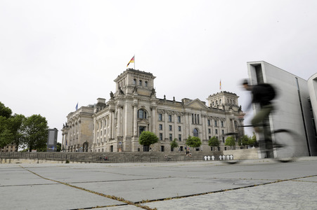 Der Reichstag in Berlin