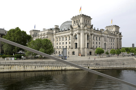Der Reichstag in Berlin