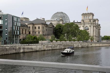 Der Reichstag in Berlin
