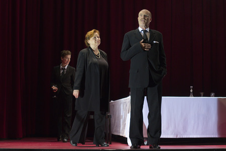 Theaterprobe 'Amazing Family' in Berlin