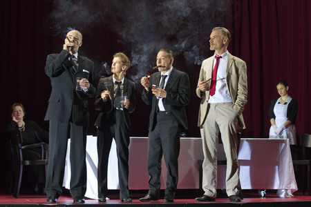 Theaterprobe 'Amazing Family' in Berlin